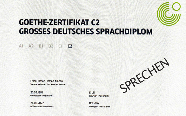 Sprachdiplom C2 Sprechen